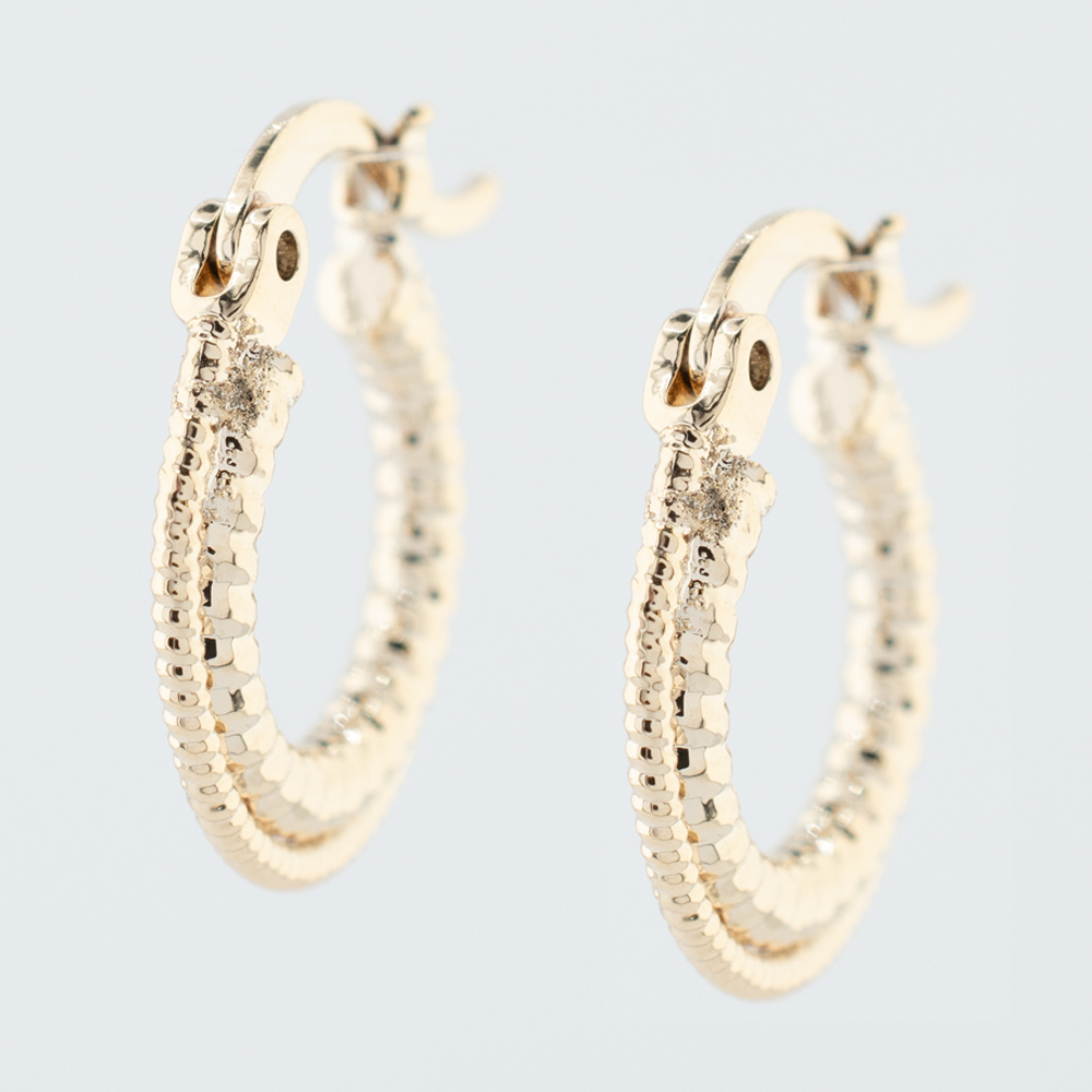 ARRACADA CHAPA GOLDEN CASTING