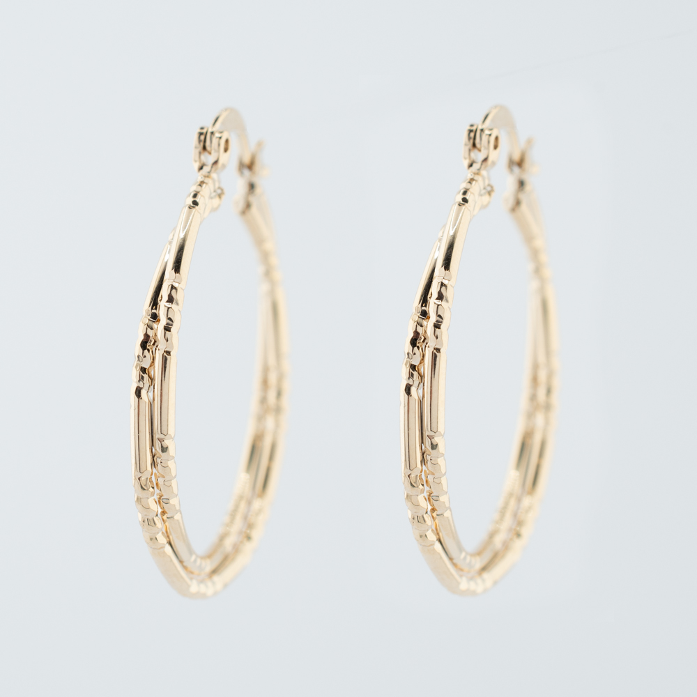 ARRACADA CHAPA GOLDEN CASTING