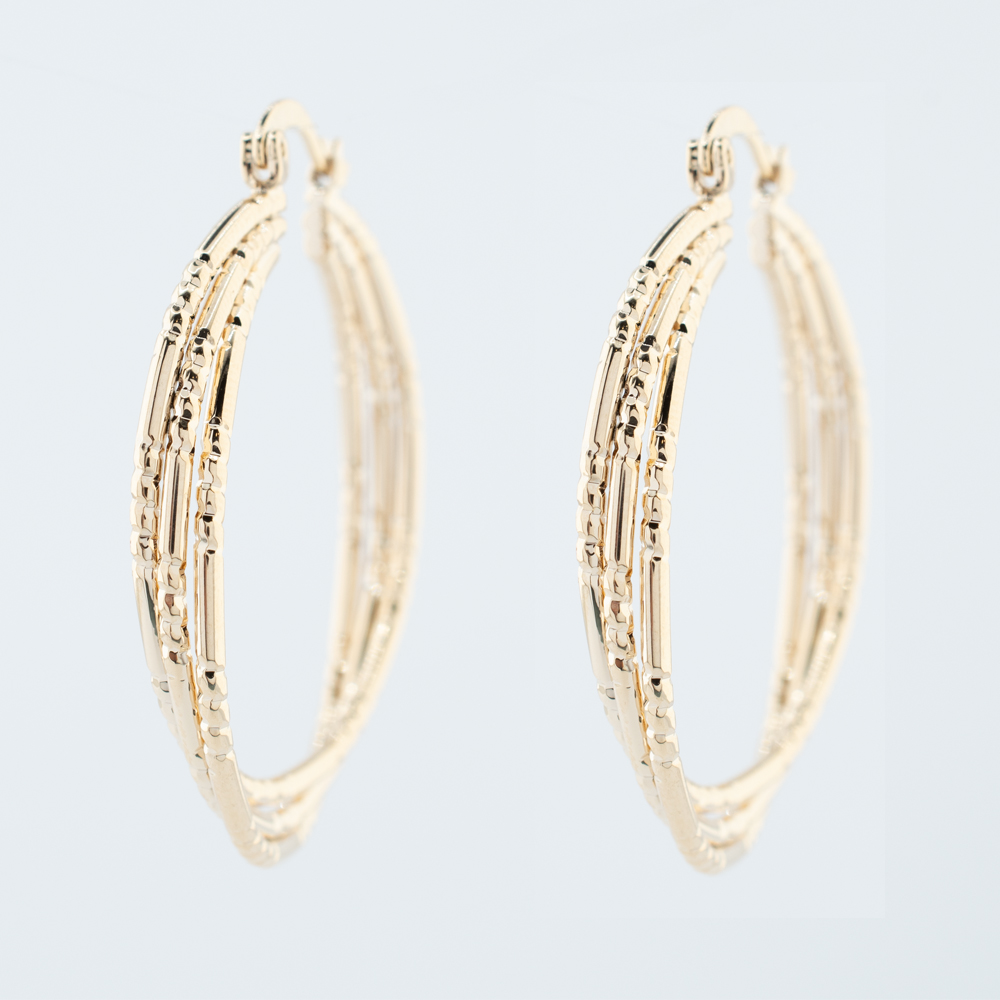 ARRACADA CHAPA GOLDEN CASTING