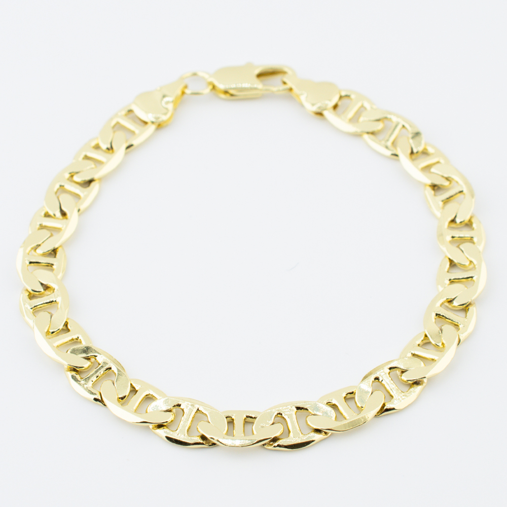 PULSERA CHAPA GOLDEN CASTING
