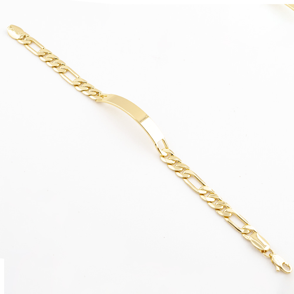 PULSERA CHAPA GOLDEN CASTING