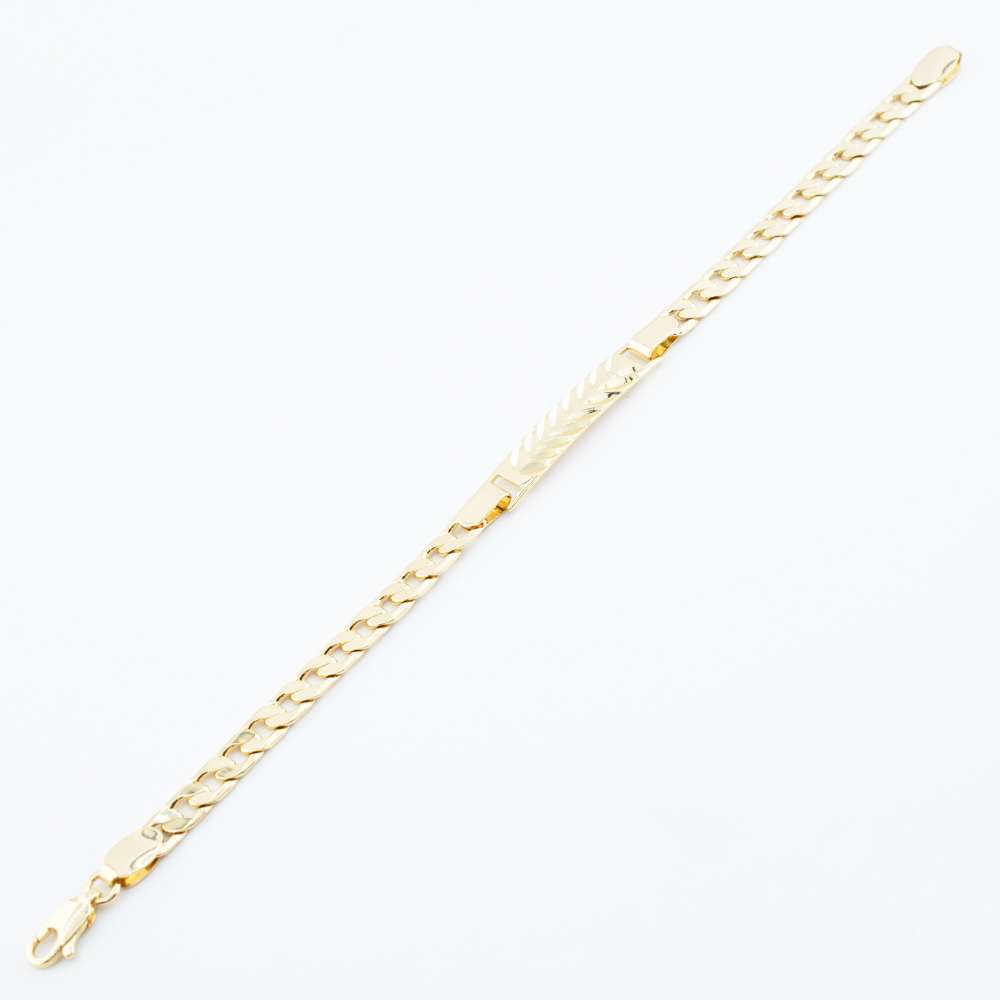 PULSERA CHAPA GOLDEN CHAIN