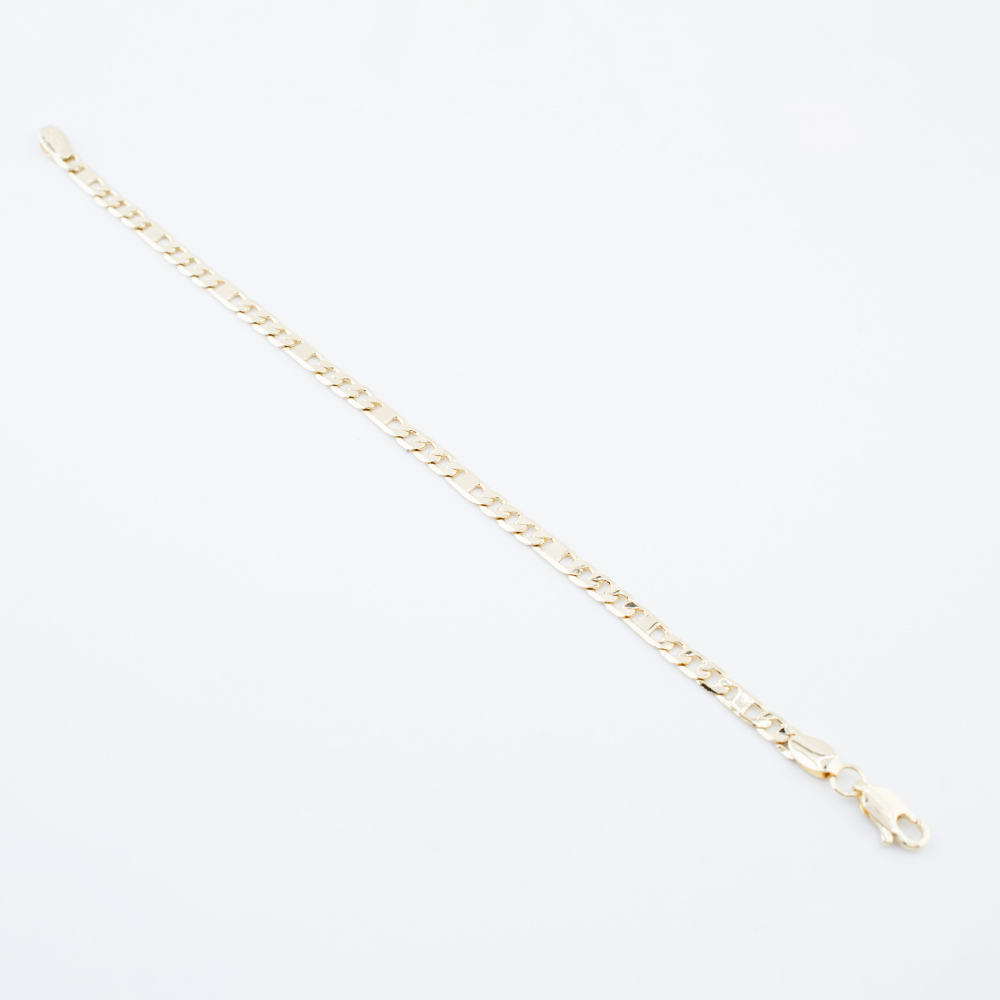 PULSERA CHAPA GOLDEN CASTING