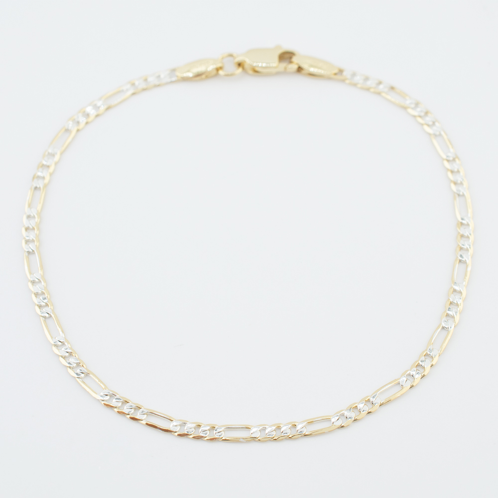 PULSERA BITONO GOLDEN CASTING
