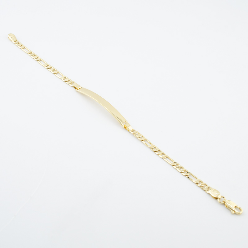 PULSERA CHAPA GOLDEN CASTING