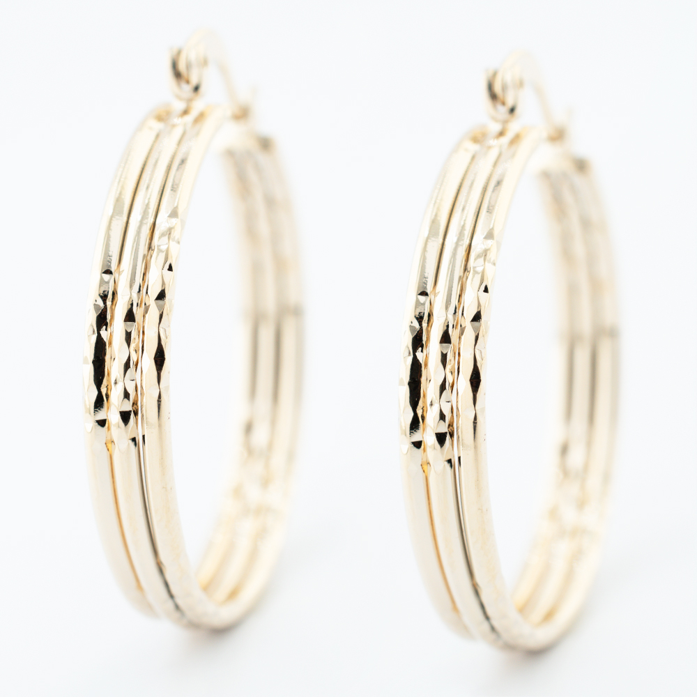 ARRACADA CHAPA GOLDEN CASTING