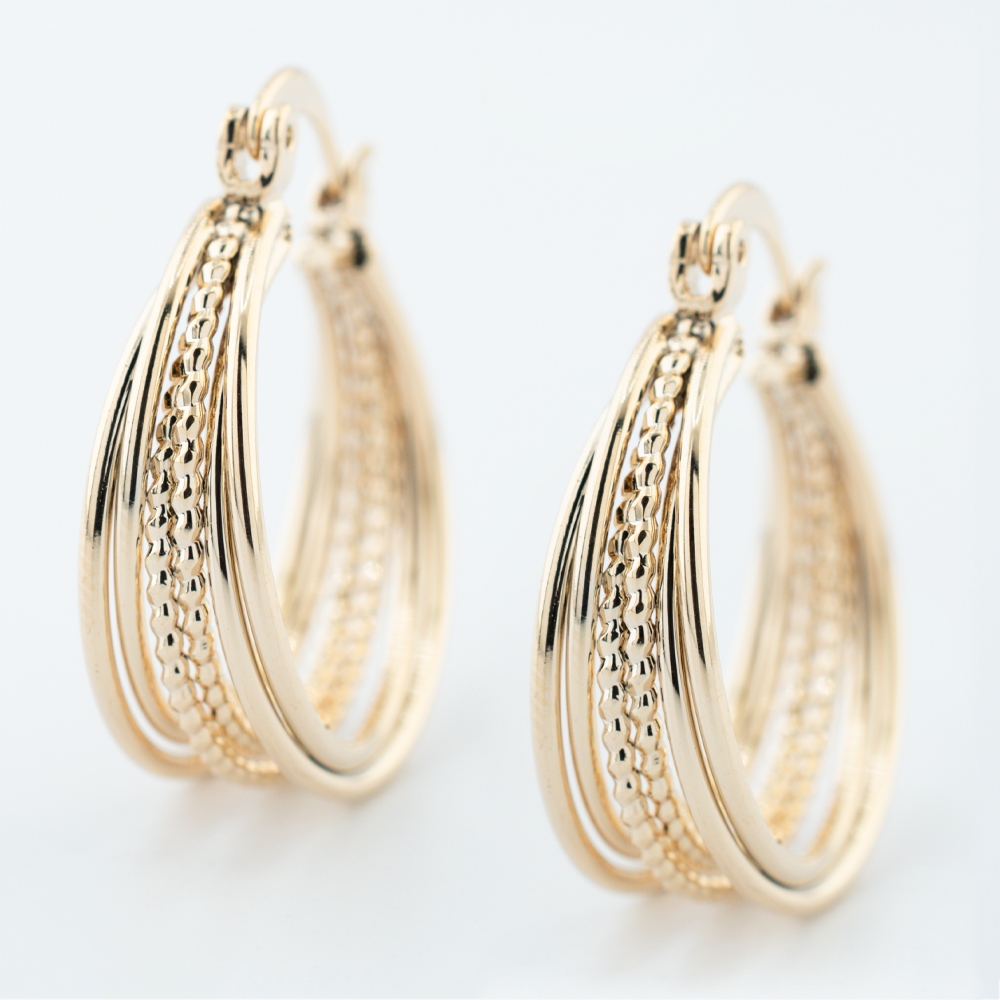 ARRACADA CHAPA GOLDEN CASTING