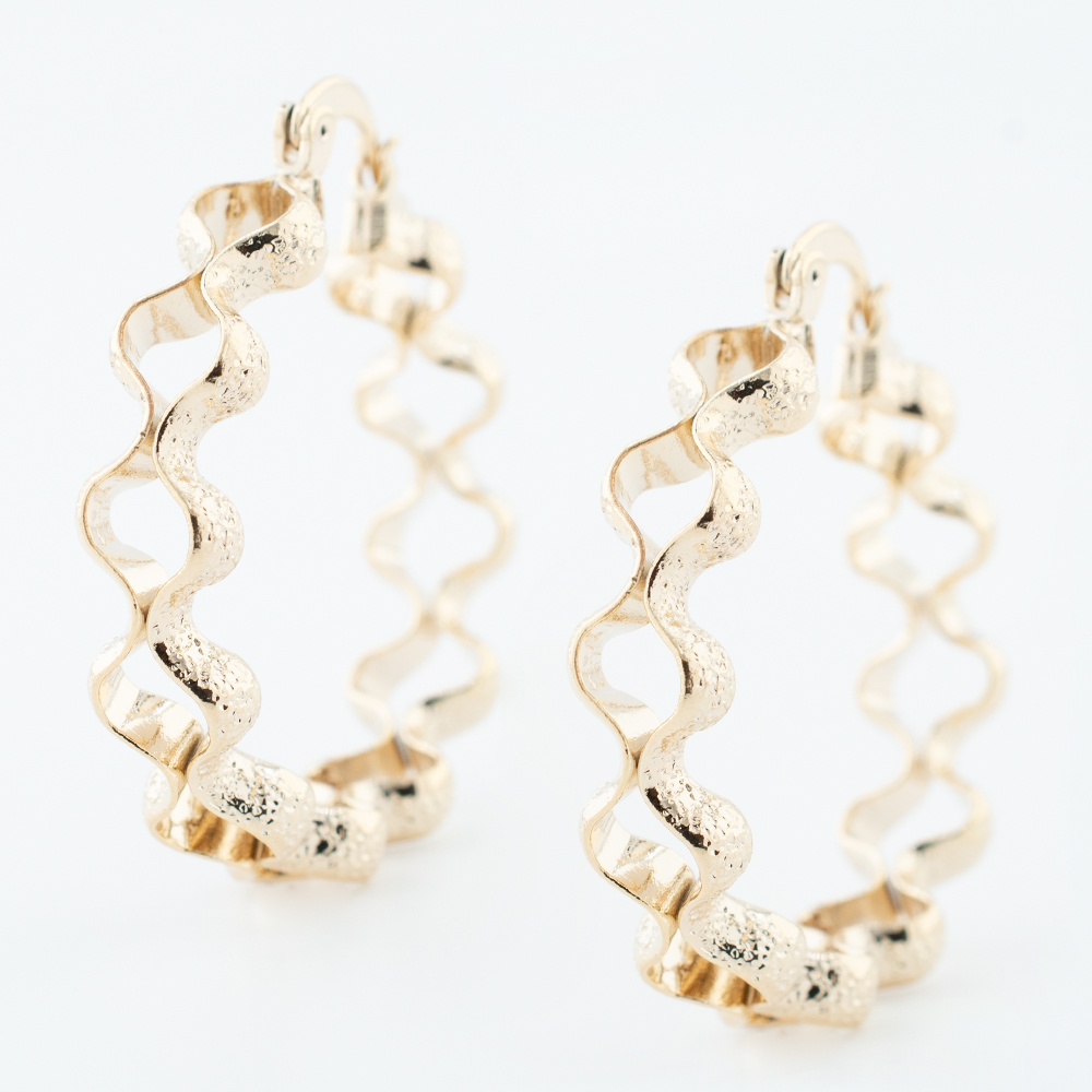 ARRACADA CHAPA GOLDEN CASTING
