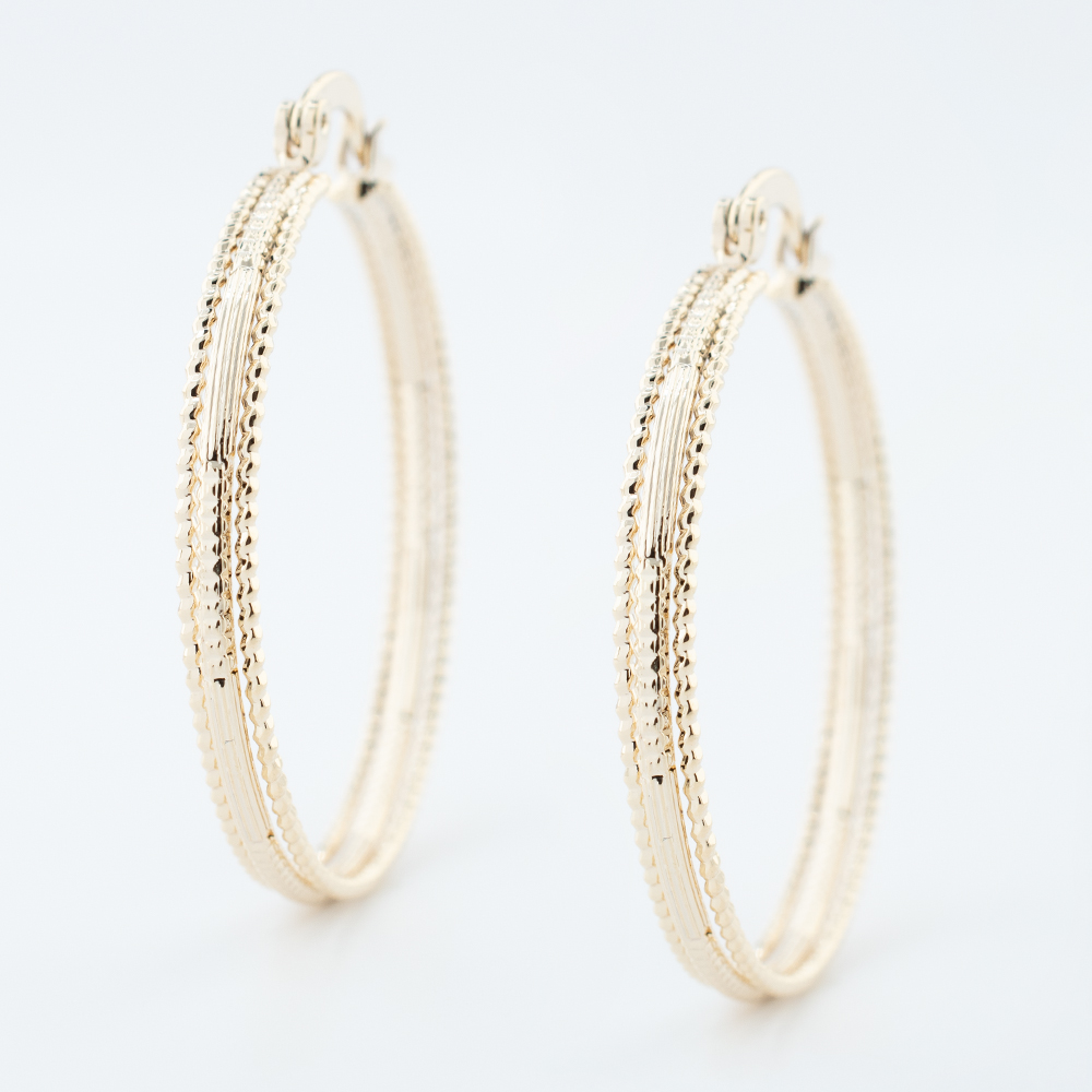 ARRACADA CHAPA GOLDEN CASTING