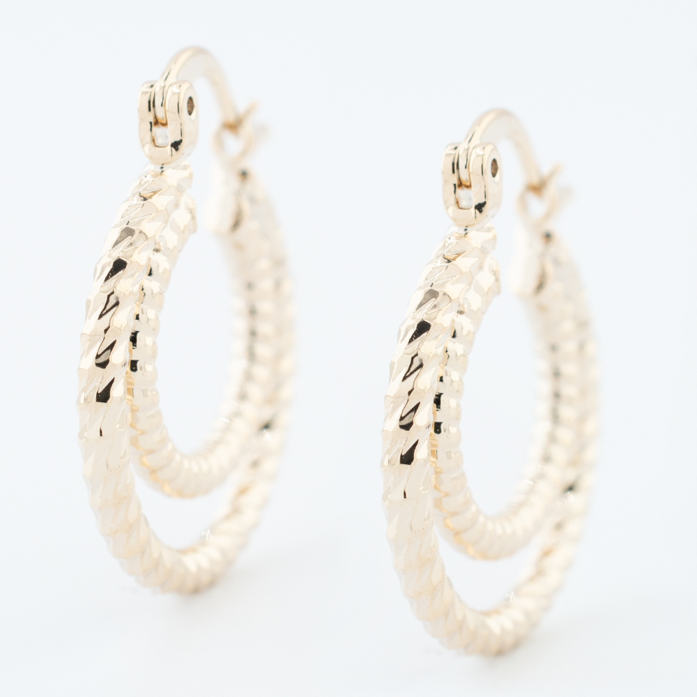 ARRACADA CHAPA GOLDEN CASTING