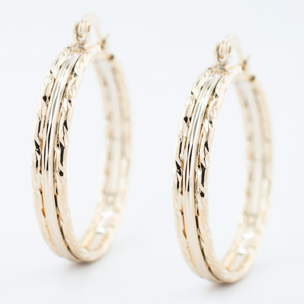 ARRACADA CHAPA GOLDEN CASTING