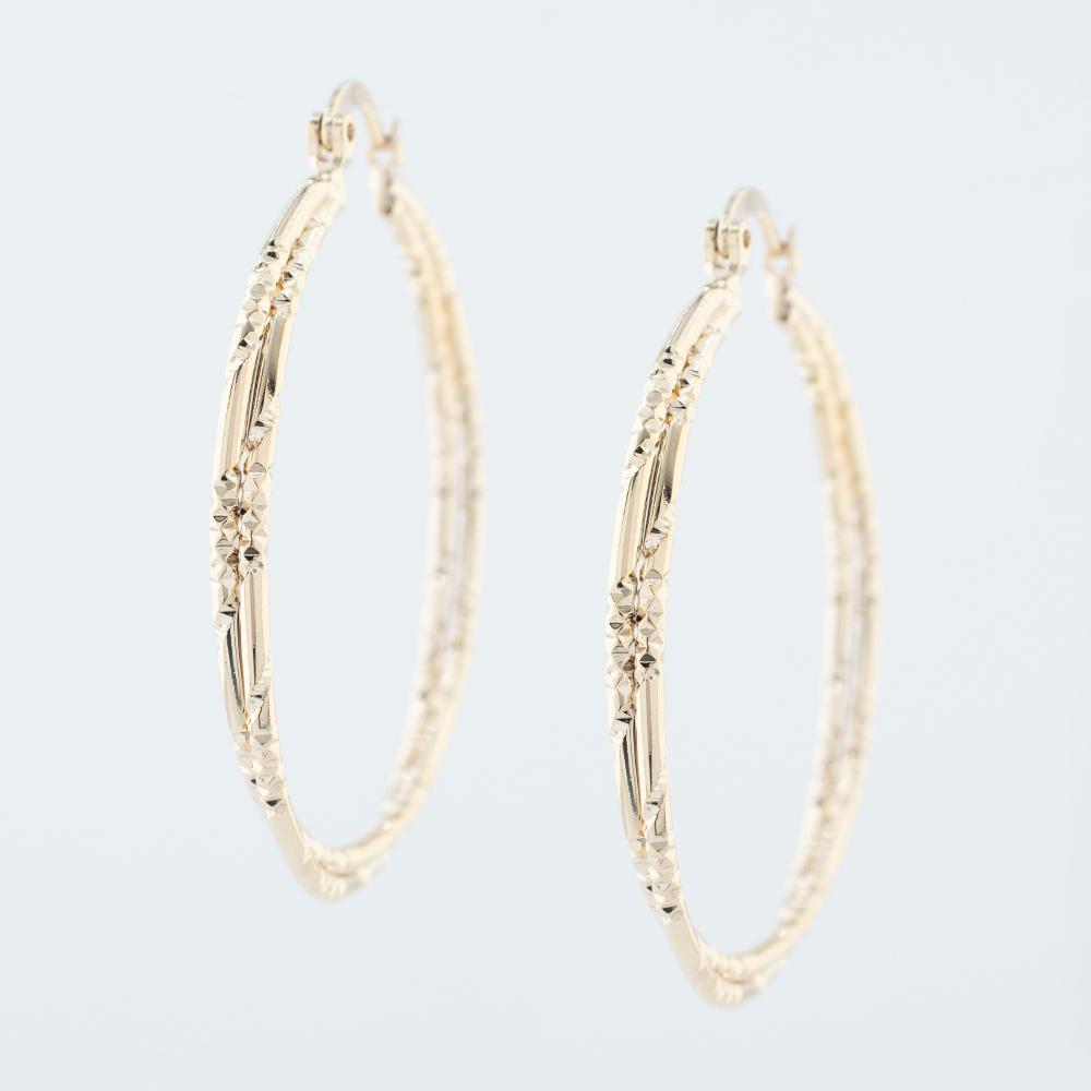 ARRACADA CHAPA GOLDEN CASTING