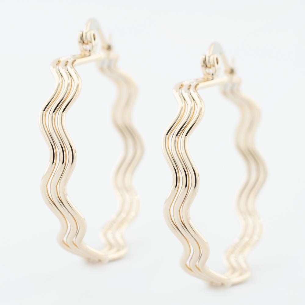 ARRACADA CHAPA GOLDEN CASTING