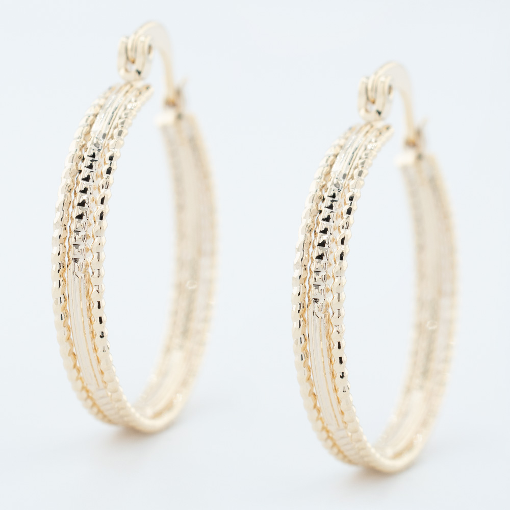 ARRACADA CHAPA GOLDEN CASTING