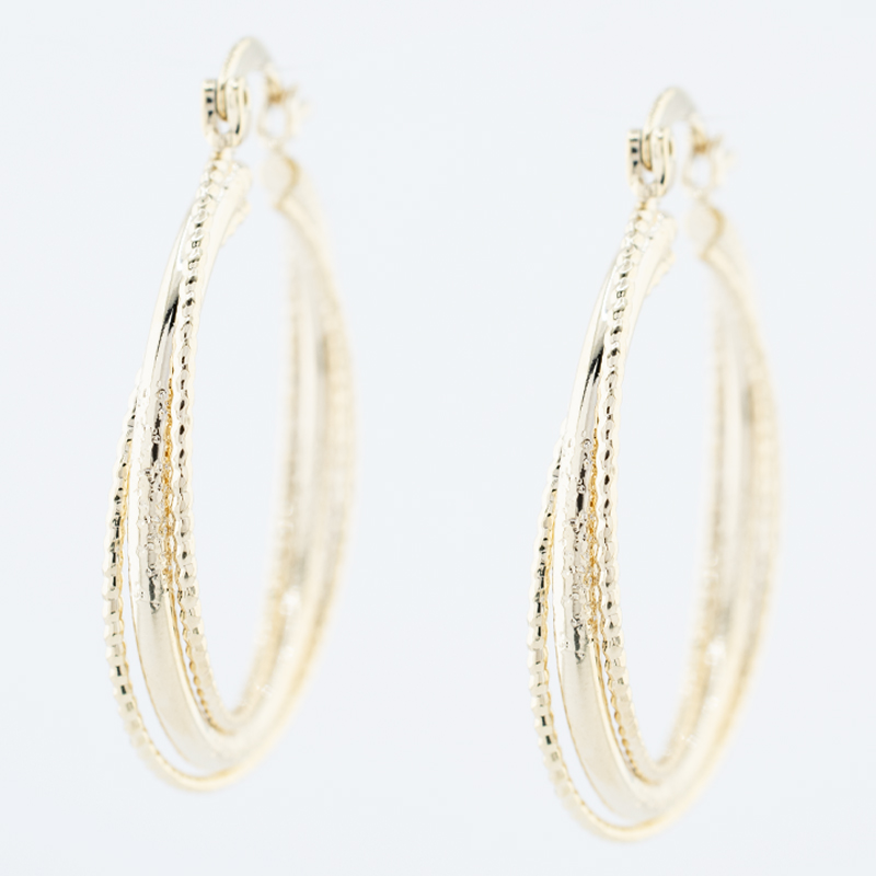 ARRACADA CHAPA GOLDEN CASTING