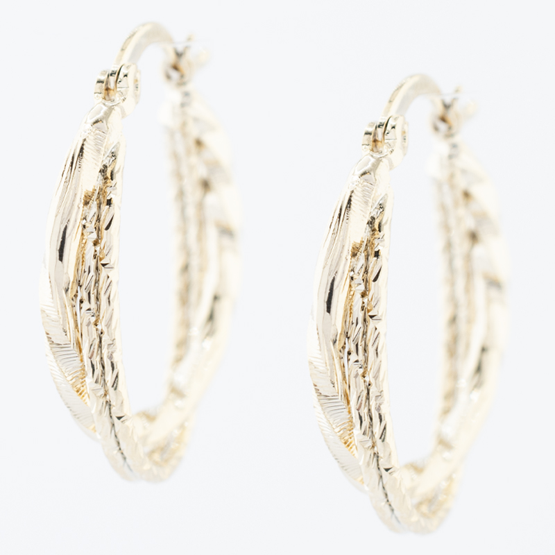 ARRACADA CHAPA GOLDEN CASTING