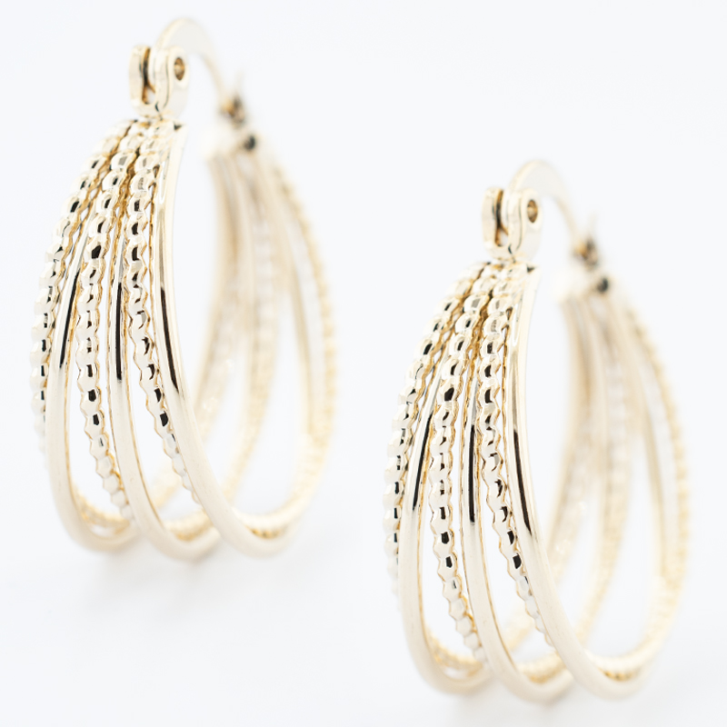 ARRACADA CHAPA GOLDEN CASTING