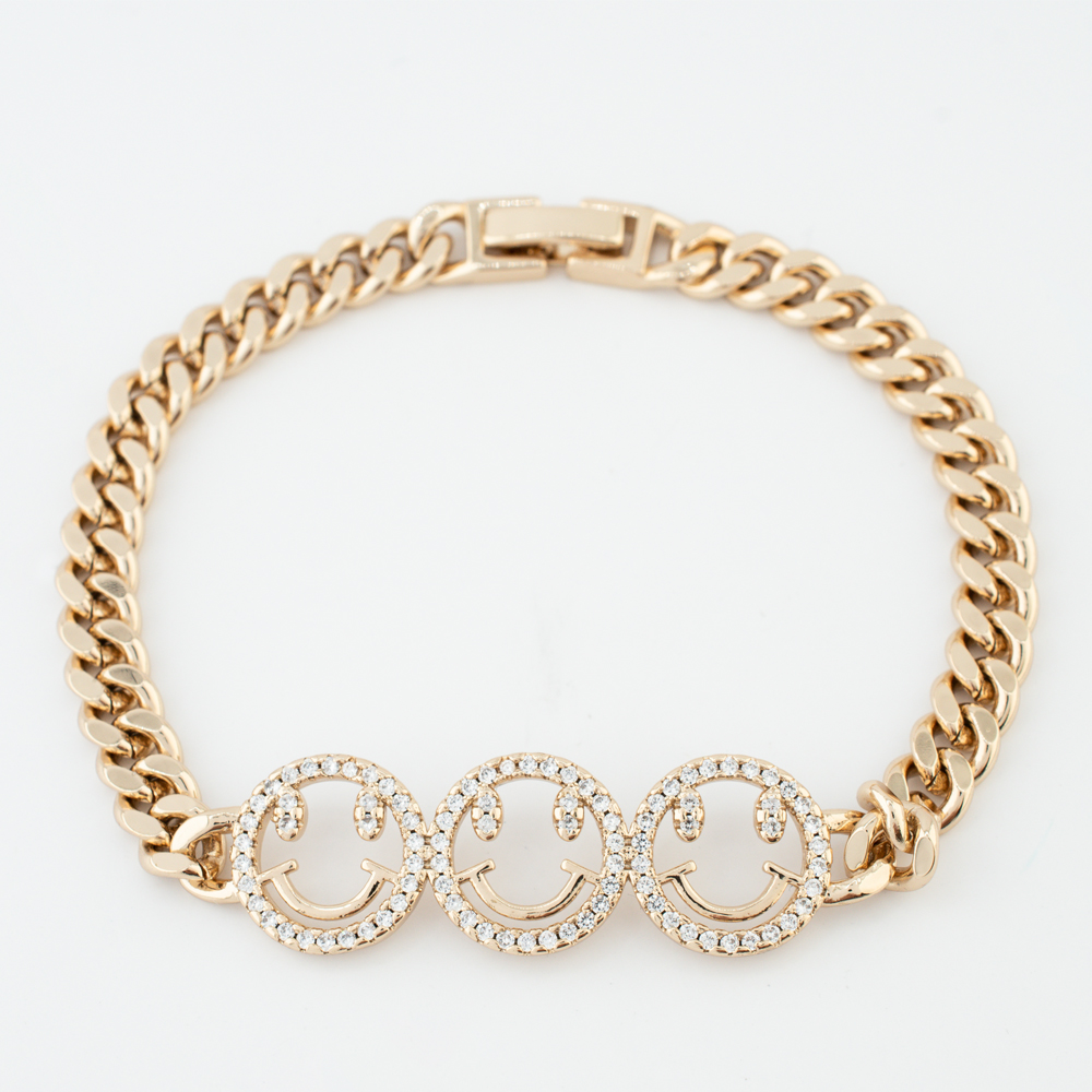 PULSERA CHAPA CRYSTIME