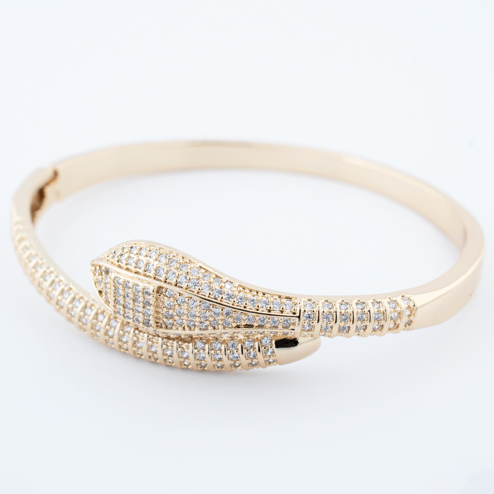 BRAZALETE CHAPA CRYSTIME