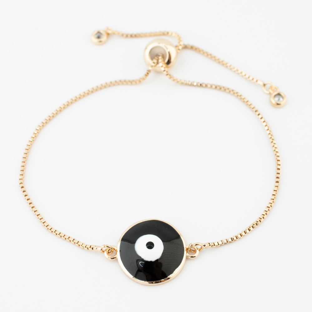 PULSERA CHAPA GOLDEN COLORS