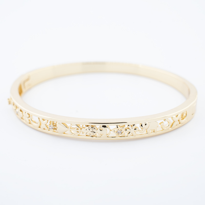 BRAZALETE CHAPA GOLDEN CASTING