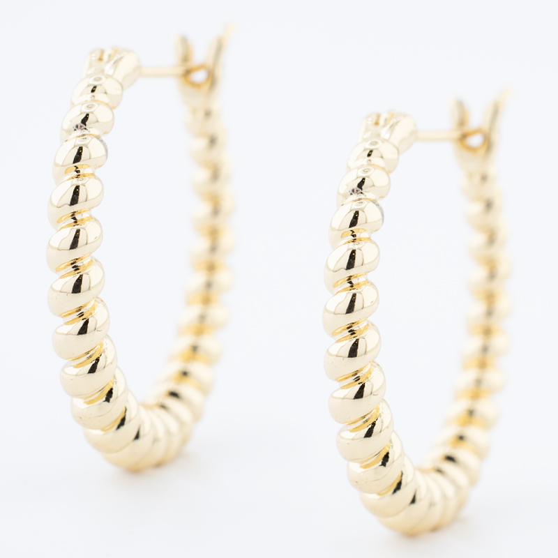 ARRACADA CHAPA GOLDEN CASTING