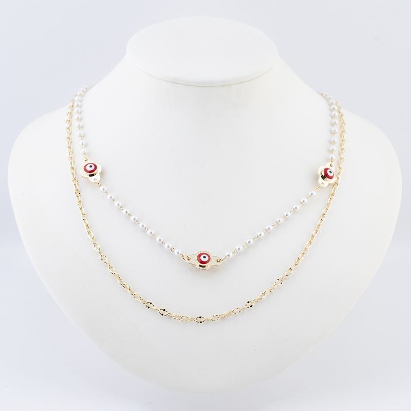 COLLAR CHAPA PEARLTIME