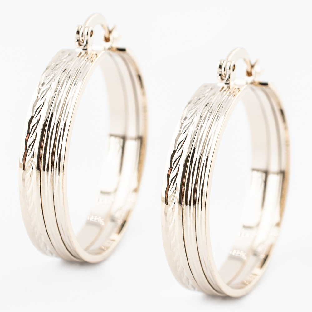 ARRACADA CHAPA GOLDEN CASTING
