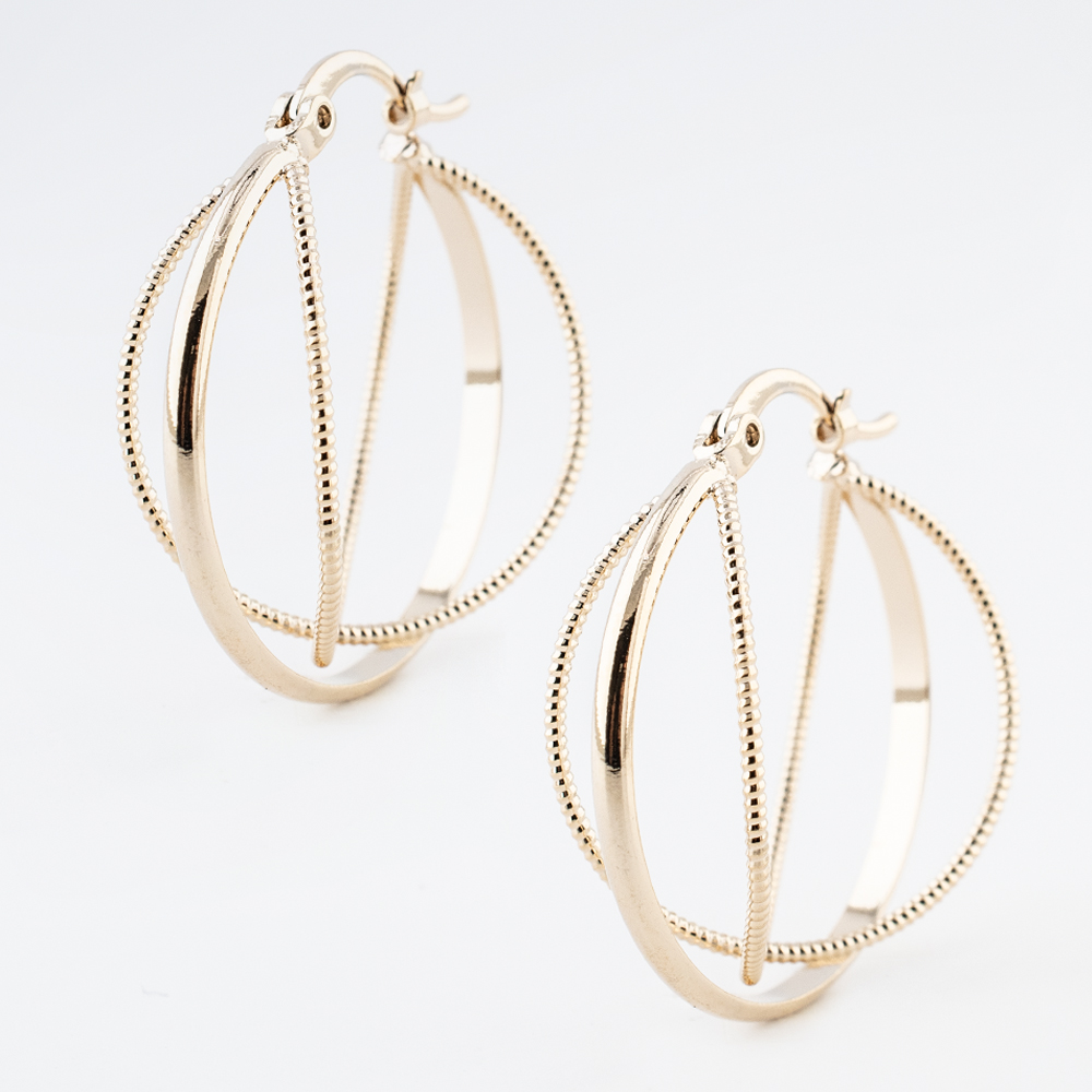 ARRACADA CHAPA GOLDEN CASTING