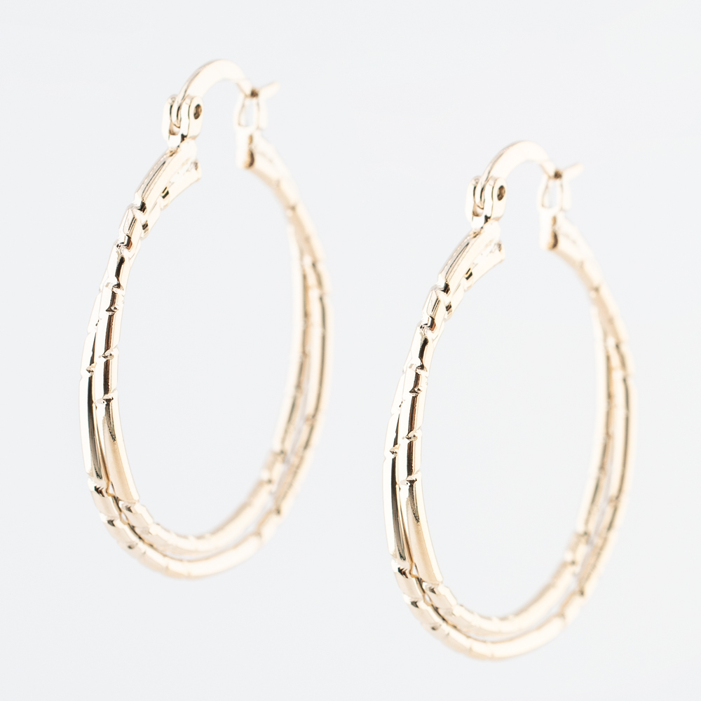 ARRACADA CHAPA GOLDEN CASTING