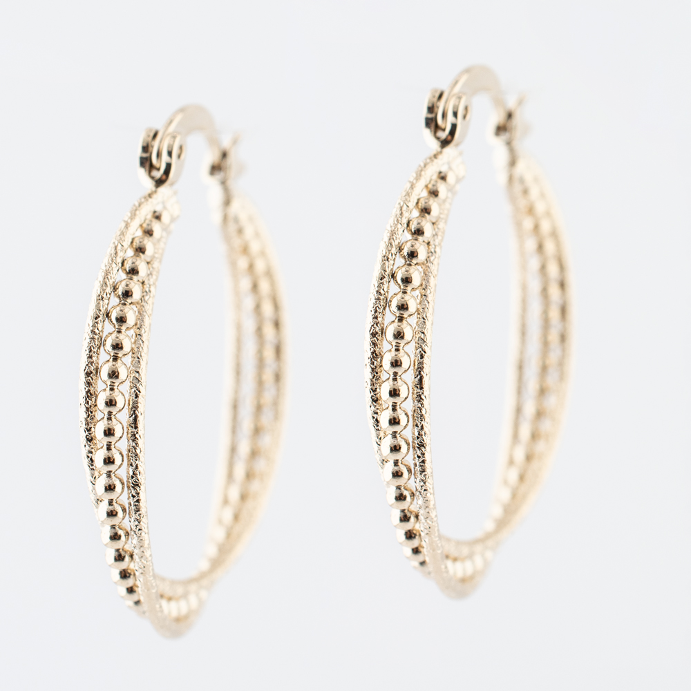 ARRACADA CHAPA GOLDEN CASTING