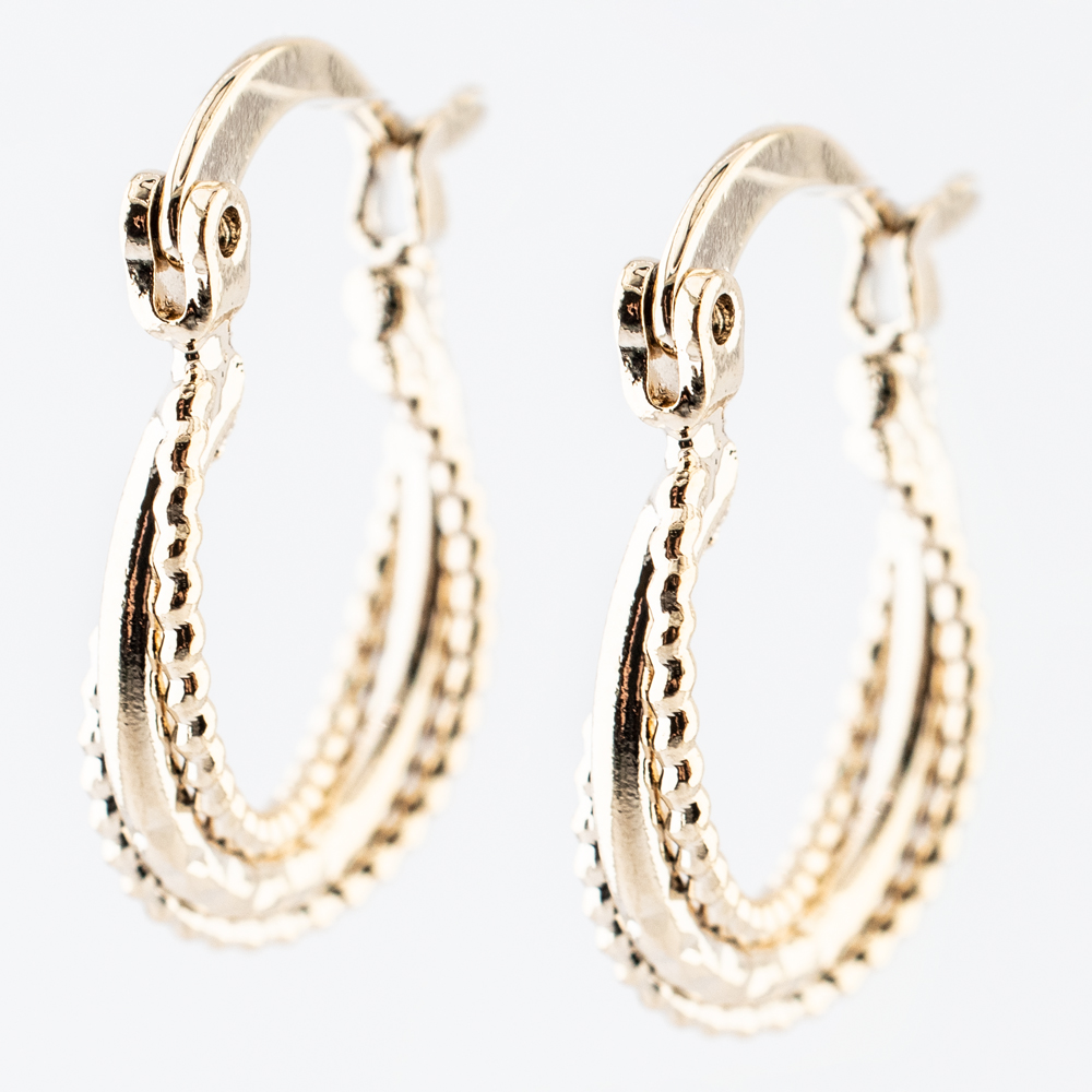 ARRACADA CHAPA GOLDEN CASTING