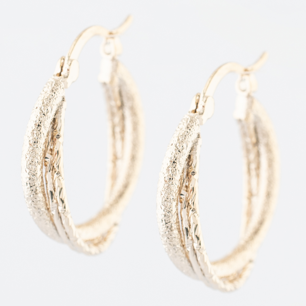 ARRACADA CHAPA GOLDEN CASTING