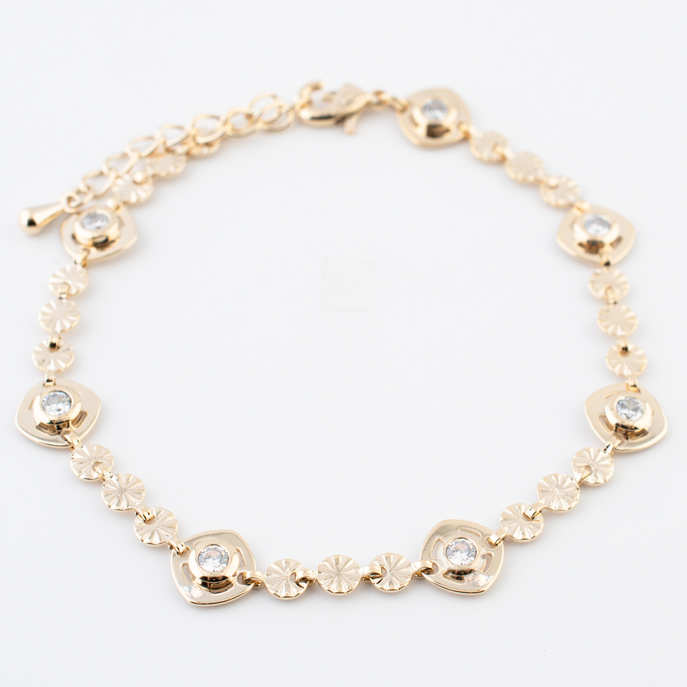 PULSERA CHAPA CRYSTIME