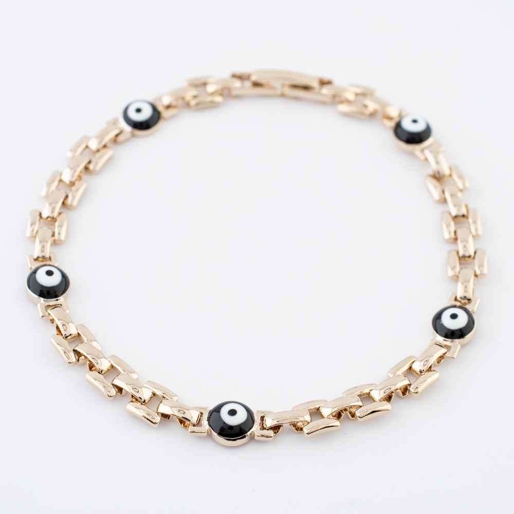 PULSERA CHAPA GOLDEN COLORS