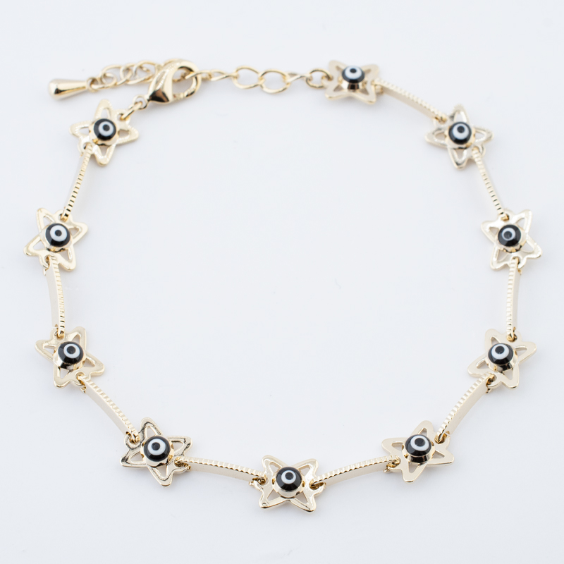 PULSERA CHAPA GOLDEN COLORS