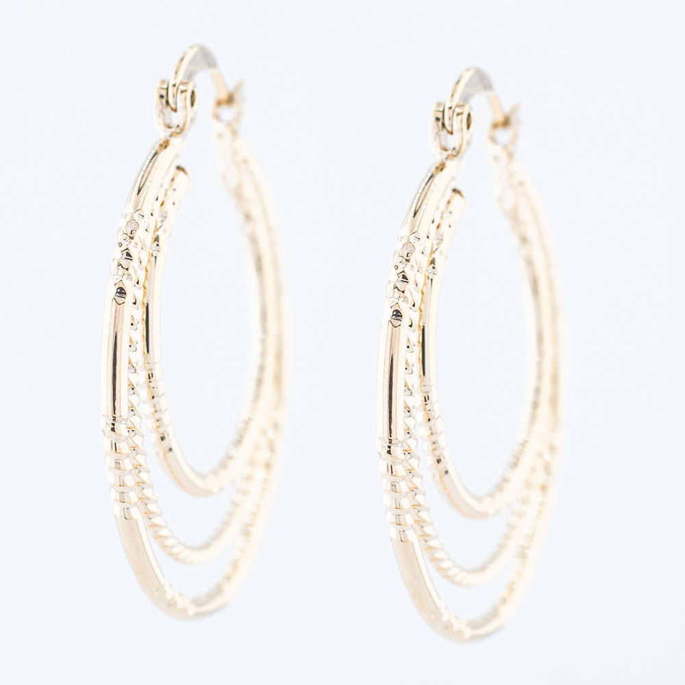 ARRACADA CHAPA GOLDEN CASTING