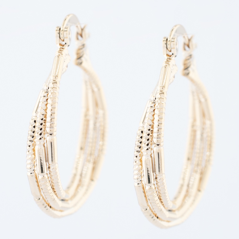 ARRACADA CHAPA GOLDEN CASTING