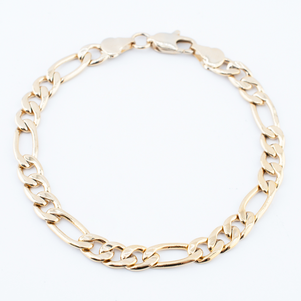 PULSERA CHAPA GOLDEN CHAIN