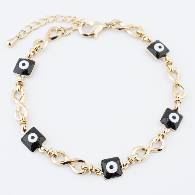 PULSERA CHAPA GOLDEN COLORS