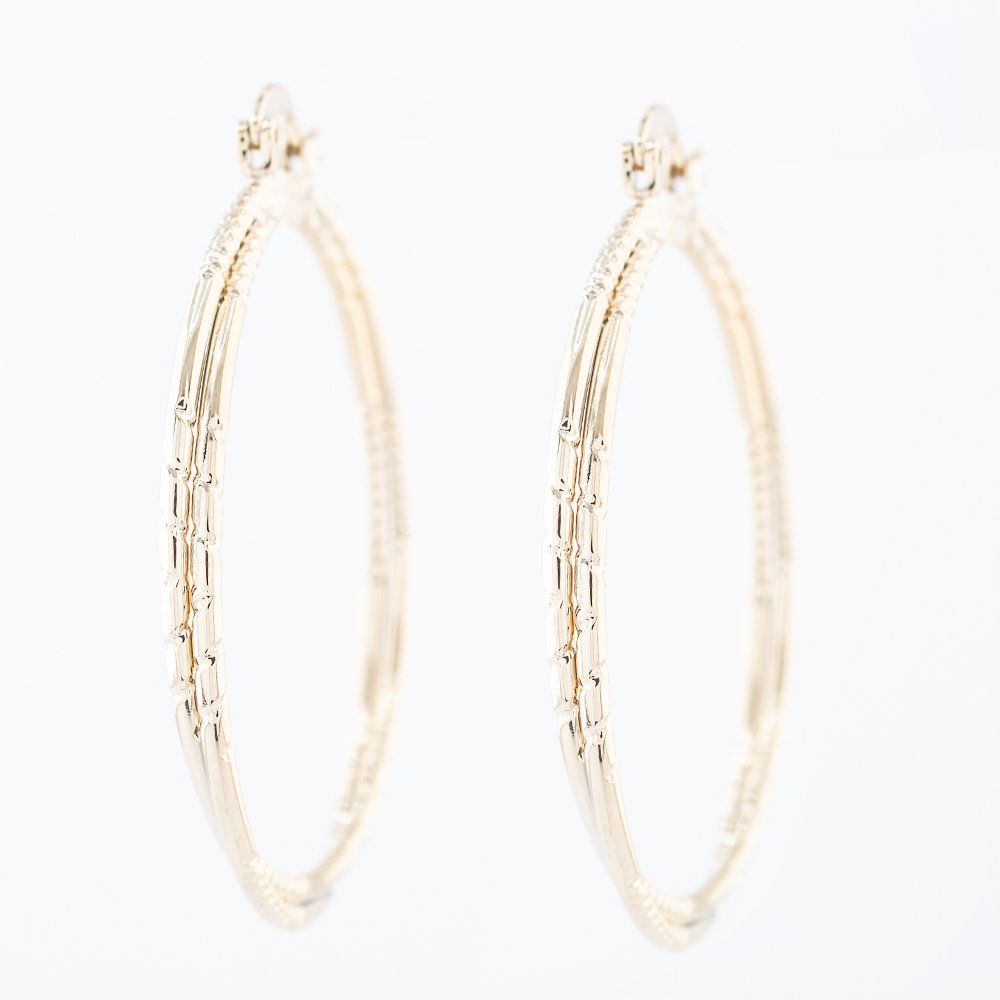ARRACADA CHAPA GOLDEN CASTING