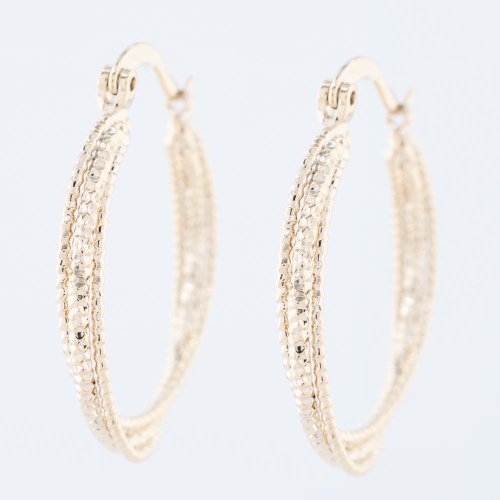 ARRACADA CHAPA GOLDEN CASTING