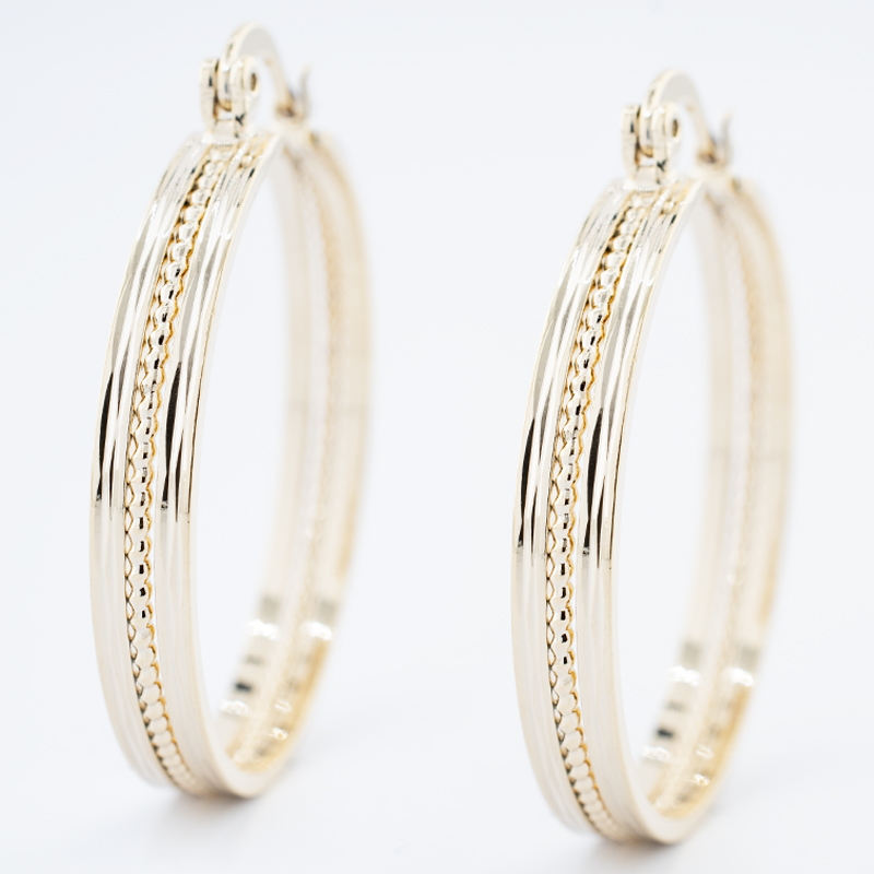 ARRACADA CHAPA GOLDEN CASTING