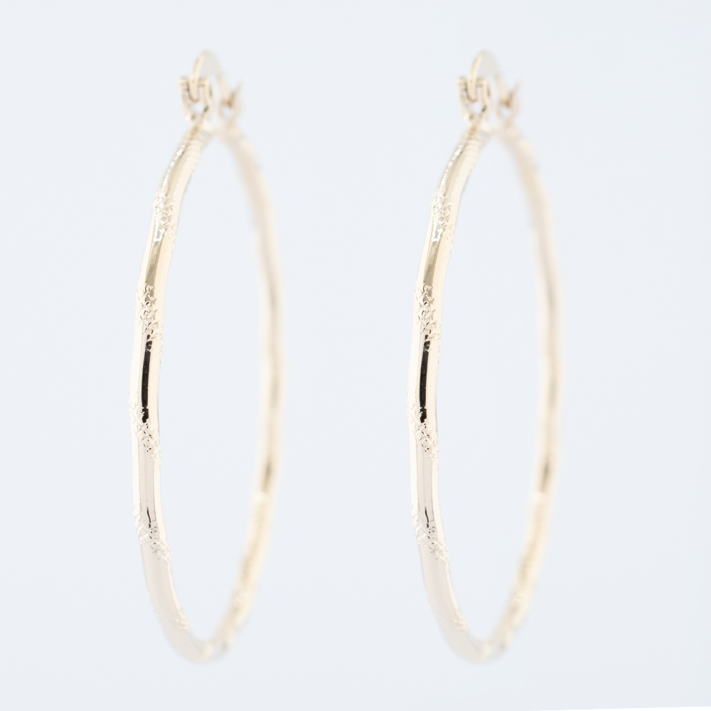 ARRACADA CHAPA GOLDEN CASTING
