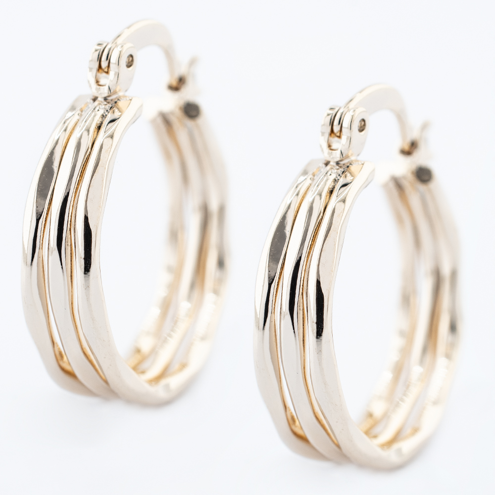 ARRACADA CHAPA GOLDEN CASTING