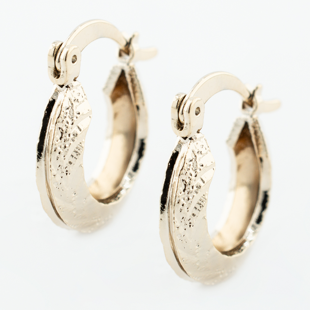 ARRACADA CHAPA GOLDEN CASTING