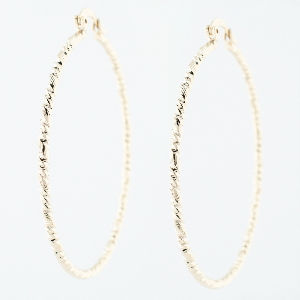 ARRACADA CHAPA GOLDEN CASTING