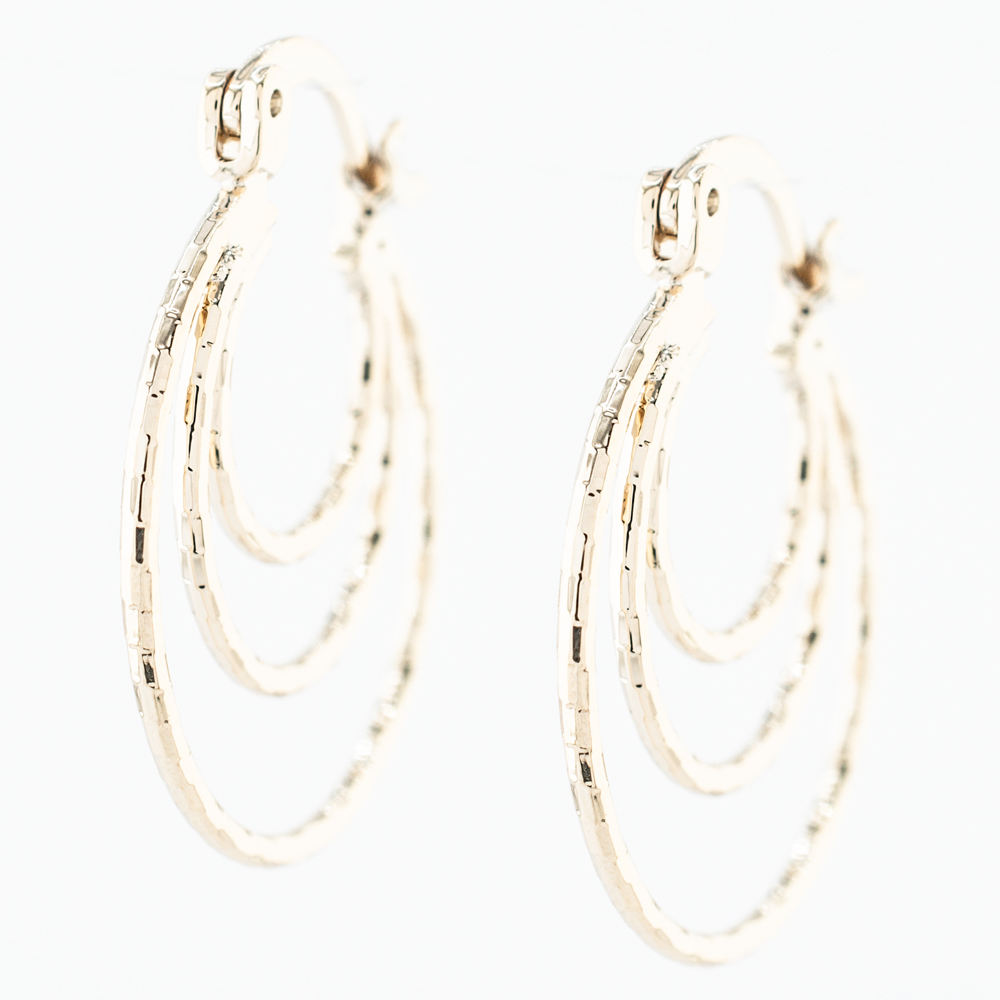 ARRACADA CHAPA GOLDEN CASTING