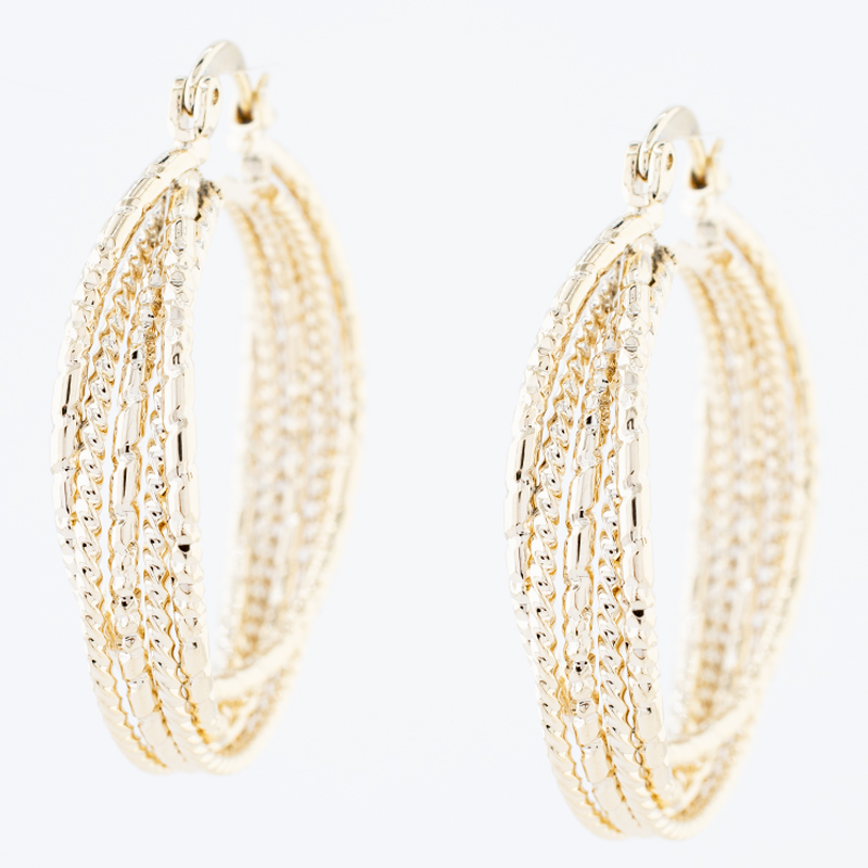 ARRACADA CHAPA GOLDEN CASTING