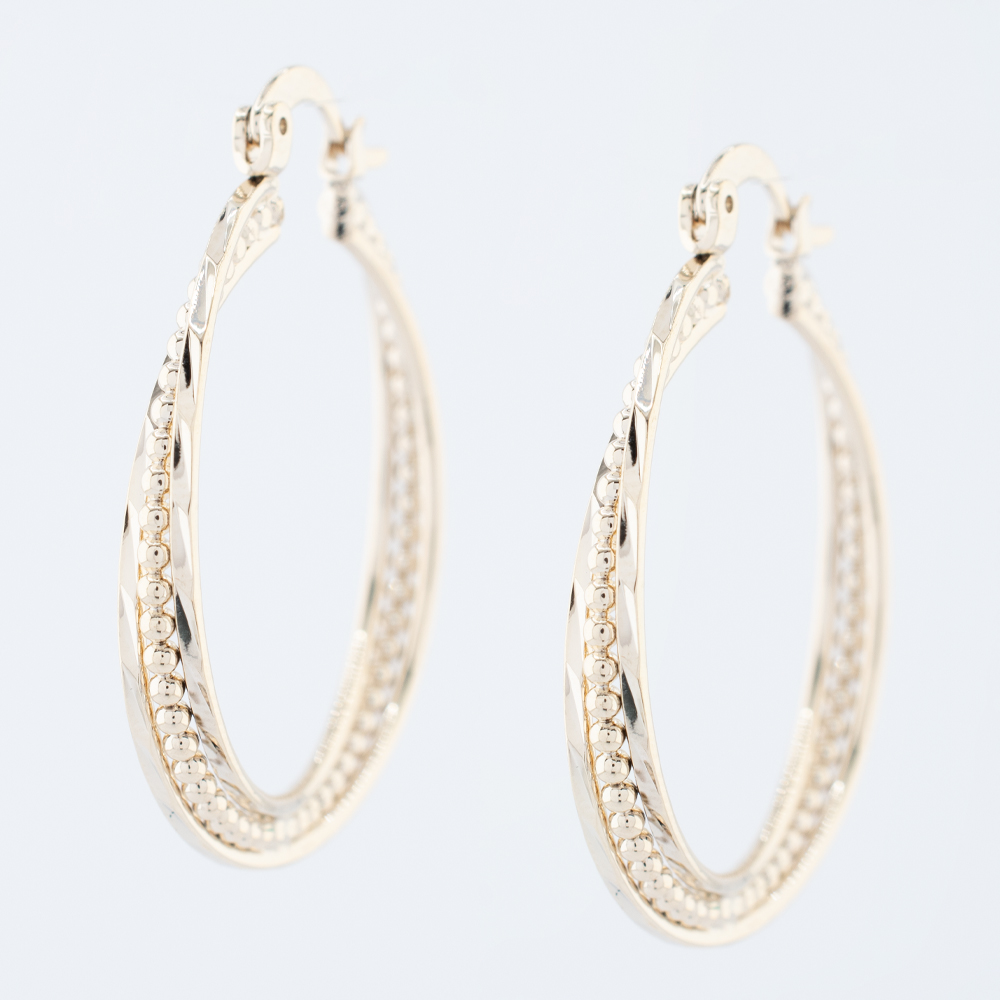 ARRACADA CHAPA GOLDEN CASTING